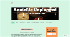 Desktop Screenshot of annieriedora.com