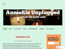 Tablet Screenshot of annieriedora.com